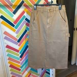 Tan skirt